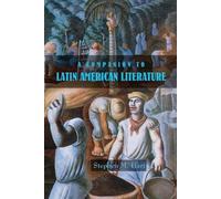 Stephen M Hart A Companion to Latin American Literature (Tascabile)