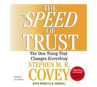 Stephen M.R. Covey The SPEED of Trust (CD)
