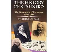 Stephen M. Stigler The History of Statistics (Tascabile)