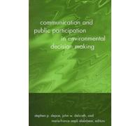 Stephen P. Depo Communication and Public Participation in Environmen (Tascabile)