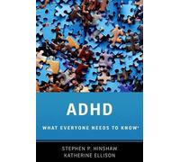 Stephen P. Hinshaw Katherine Ellison ADHD (Tascabile)