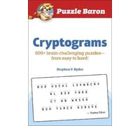 Stephen P. Ryder Puzzle Baron Cryptograms (Tascabile) PUZZLE BARON