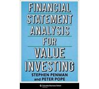 Financial Statement Analysis for Value Investing