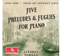 Stephen Perillo Five Preludes & Fugues for Piano (CD)
