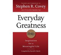 Stephen R. Covey Everyday Greatness (Tascabile)