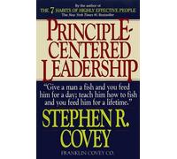 Stephen R. Covey Principle Centered Leadership (Tascabile)