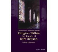 Stephen R. Palm Comprehensive Commentary on Kant's Religion W (Copertina rigida)