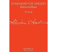 Stephen Sondheim Sondheim for Singers (Tascabile)
