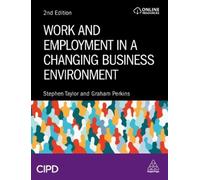 Stephen Taylor Graham Work and Employment in a Changing Business Env (Tascabile)