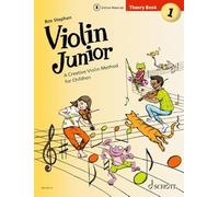 Stephen: Violin Junior: Theory Book 1 - a Creative Violin Method for Children Book With Media Online: A Creative Violin Method for Children. Band 1. Violine.: Theoriebuch 1