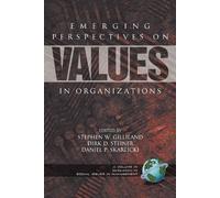 Stephen W. Gillilan Emerging Perspectives on Values in Organization (Tascabile)