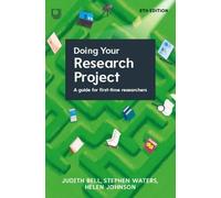 Stephen Waters Helen Doing Your Research Project: A Guide for First (Tascabile)