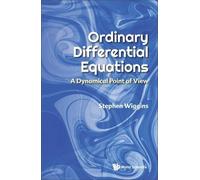 Stephen Wiggins Ordinary Differential Equations: A Dynamical Point O (Tascabile)