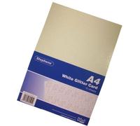 Stephens - Blocco di fogli glitter, formato A4, 220 g/mq, colore: oro