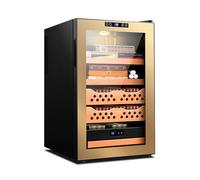 STEPHM Humidor for sigari 70L con Raffreddamento e Controllo dell'umidità Humidor for sigari Elettrico for 400 sigari Armadietto con cassetti in Legno di Cedro