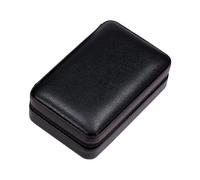 STEPHM Humidor for sigari da Viaggio Humidor for sigari Portatile for 4 sigari Scatola Regalo for sigari for Uomo(Color:Black)