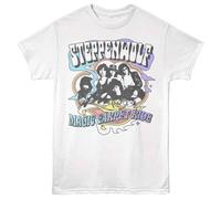 Steppenwolf Magic Carpet T-Shirt Bianco Manica Corta Stampa Frontale Unisex