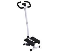 Stepper 2 in 1 per casa, con manubrio e fasce di resistenza, mini stepper per allenamento con monitor LCD, allenamento cardio per gambe, tronco e glutei, altezza regolabile