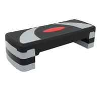 Stepper aerobico 78 cm - 4 livelli regolabile per esercizi di ginnastica domestica, cardio, step aerobica e yoga - pedana antiscivolo per fitness per allenamenti al chiuso