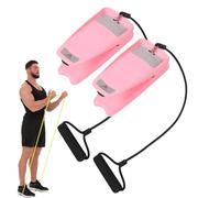 Stepper con fasce di resistenza, dispositivo di allenamento stepper | stepper antiscivolo sotto il stepper da scrivania, stabile stepper fitness per l'allenamento di tutto il corpo