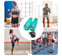 Stepper con fasce di resistenza, stepper leggero per esercizi domestici per