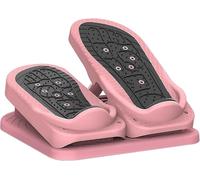 Stepper da Donna per Esercizi per La Casa E L'Ufficio - Mini Silent Under Desk Leg Sculpting Exercise Trainer, Pink