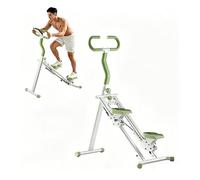Stepper Fitness Casa, Vertical Climbing Machine Con Capacità Di 300 Libbre, Con Resistenza Regolabile Su 3 Livelli, Stepper Pedale Portatile Pieghevole(Green(Adjustable resistance))