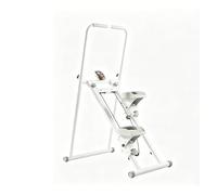 Stepper Fitness Casa, Vertical Climbing Machine Con Capacità Di 300 Libbre, Con Resistenza Regolabile Su 3 Livelli, Stepper Pedale Portatile Pieghevole(White)