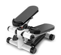 Stepper - Macchina per esercizi con display a LED, resistenza idraulica, pedali massaggianti antiscivolo, altezza regolabile, attrezzatura per il fitness domestico