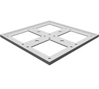 Stepper Motor Driver Mounting Bracket for v3.3 Quad - 1/4" Holes