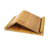 Stepper per Fitness con Inclinazione in Legno Superfici Ergonomiche Barella Gambe Massaggiatore Piedi Tavola Fitness Facile da Usare Attrezzature Lo Stretching della Palestra