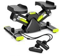 Stepper per scale a V con monitor digitale e fasce di resistenza | Pedali larghi, resistenza idraulica e tracciamento digitale degli esercizi supportano allenamenti di arrampicata indoor