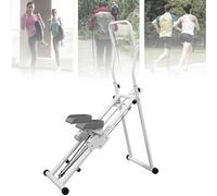 Stepper per Scale domestiche con Manubrio, Macchina per Allenamento per Arrampicata Pieghevole per Allenamento di Tutto Il Corpo, scalatore Verticale Portatile con Gamma di gradini estesa e Altezza