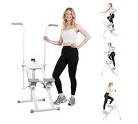 Stepper per scale per esercizi a casa, scalatore verticale pieghevole con display LCD, saliscale per allenamento completo del corpo per cardio, macchina passo-passo portatile per palestra domestica