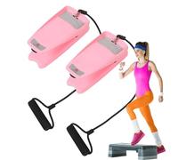 Stepper per scale per la casa, Stepper con bande di resistenza, Stepper multiuso sotto la scrivania, gradino per scale - Stepper da allenamento multiuso, stepper fitness per entrare