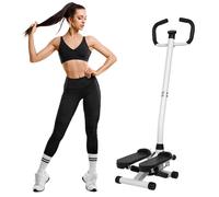 Stepper Swing alto verso il basso, stepper con fasce per allenamento, allenamento olistico, stepper fitness con estensori, resistenza regolabile (a)