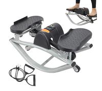 Stepper Twist Movimento Esercizio Gambe | Attrezzature per l'allenamento di base Stepper per Gluteo, Core, Addome, Corpo inferiore, Camera da letto, Balcone, Interno