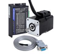 STEPPERONLINE 1 asse closed loop motore passo-passo kit 42 Ncm 1000PPR Nema 17 motore stepper & motore passo-passo driver CL42T-V41 0-3,0 A 24-48 VDC per macchina per incisione CNC