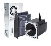 STEPPERONLINE 1 asse motore passo-passo CNC Kit 8 Nm 6 A Nema 34 motore passo-passo e driver 2,4 - 7,2 A 20 - 80 VDC e 350 W 60 V 5,9 A 115/230 V