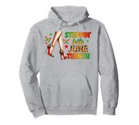 Steppin' into Juneteenth Celebrate Freedom Tacchi a spillo Felpa con Cappuccio