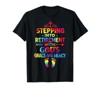 Stepping Into My Retirement with God's Grace And Mercy Maglietta