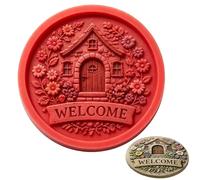 Stepping Stone Mold -15.7-inch Reusable Stepping Stone Mold, Garden Memory