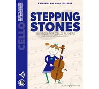 Stepping Stones - 26 pieces for Cello players with Piano accompaniment - Cello and Piano - Sheet music with audio downloads - Easy String Music Series ... 26 pieces for cello players. cello and piano.