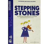 Stepping Stones: 26 pieces for violin players. violin and piano.