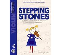 Stepping Stones: 26 pieces for violin players. violin and piano.