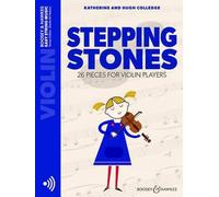 Stepping Stones + Audio online - 26 pieces for violin players - Hugh Colledge