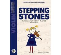 Stepping stones + cd - violon: 26 Pieces for Violin Players - Hugh Colledge