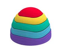 Stepping Stones for Kids, 5pcs Stackable Balance Set, Colorful Non-Slip Foot Stones, Sensory Play Toys for Coordination & Motor Skills, Outdoor Activity Equipment, Pp Material