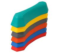 Stepping Stones Kids, 6 pezzi, bilanciamento delle pietre, gioco a trave di equilibrio, gioco sensoriale, impilabili, antiscivolo, multicolore, pietre per equilibrio per bambini