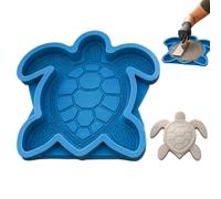 Stepping Stones Kit 3D Printing Reusable Sea Theme Decorations Mould | Concrete Stepping Stone Molds for Outdoor Patio Yard Backyard Christmas Walkway Path Silicone Decoration